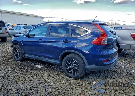 2016 Honda Cr-V Se from USA, damaged, VIN 2HKRM3H46GH556959